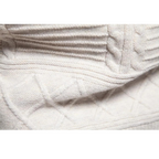 Men's Cable Knit Crewneck Jumper | Lev