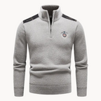 Men's Streamlined Quarter-Zip Jumper | Ludo