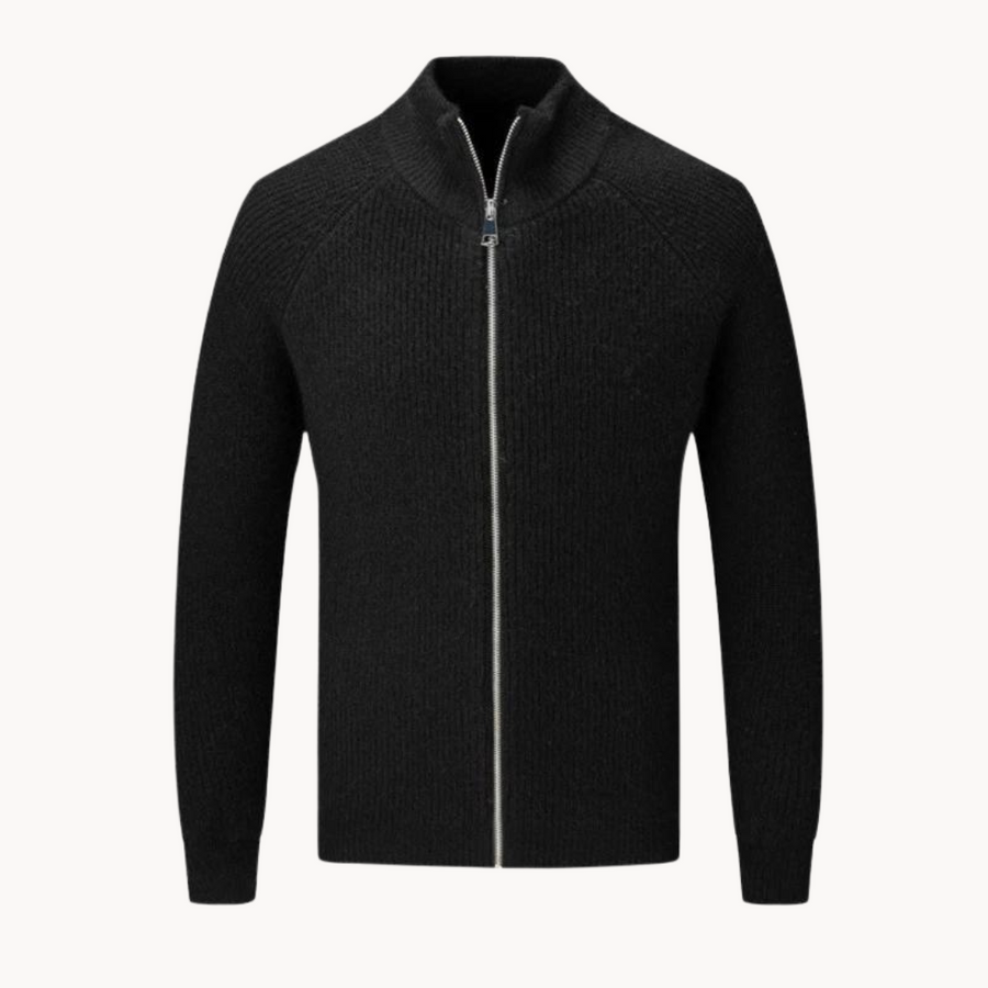 Men's Cashmere Zip-Up Jumper | Ridgeline