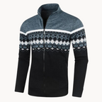 Men's Nordic Pattern Jumper | Mountain Retreat