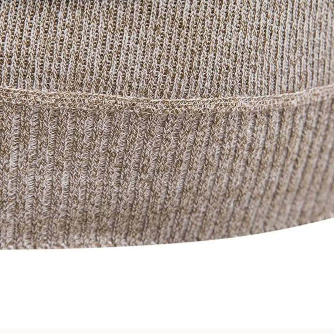 Men's Shoulder Patch Knit Jumper | Highland