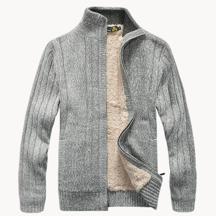 Men's Zip-Up Cardigan | Cascadia