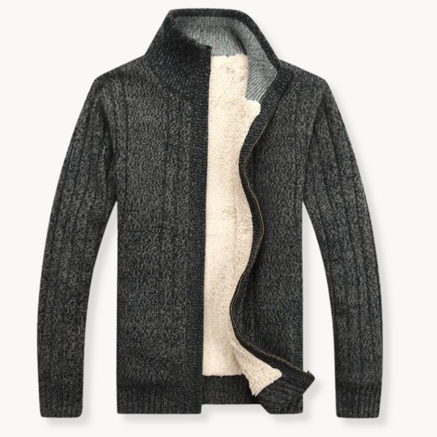 Men's Zip-Up Cardigan | Cascadia