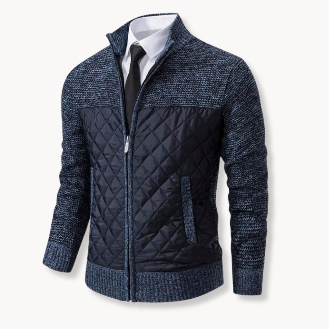 Men's Insulated Zip Turtleneck Jacket | Ariston