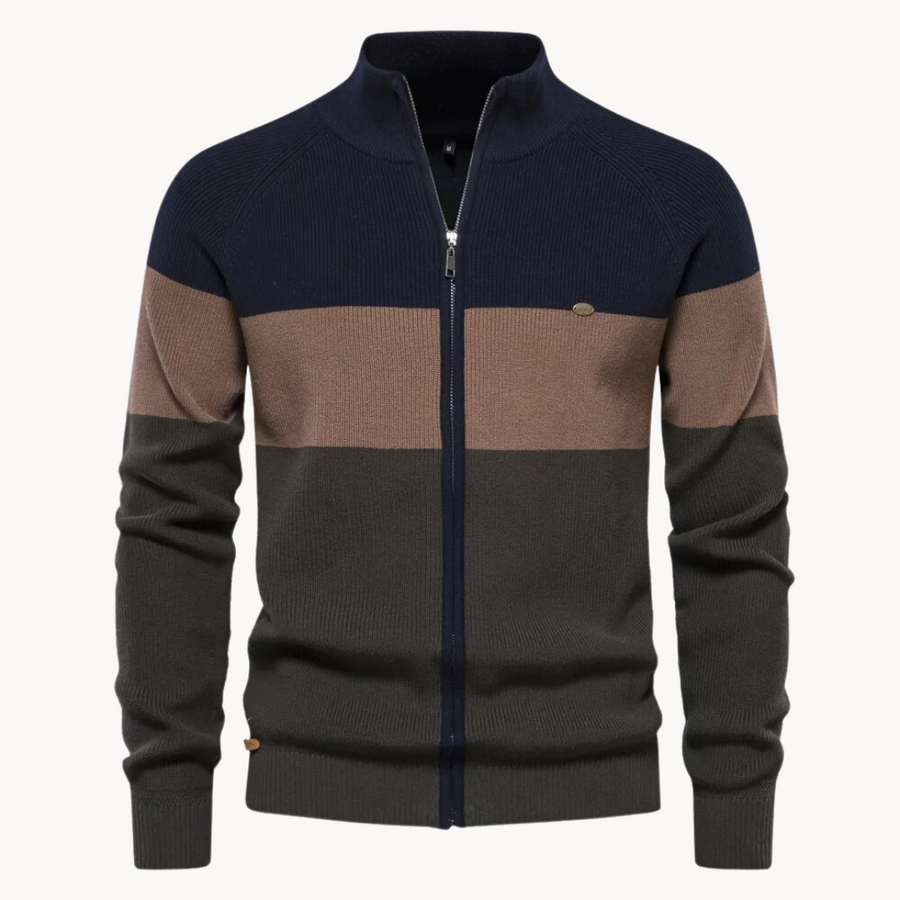 Men's Zip-Up Cardigan | Edy