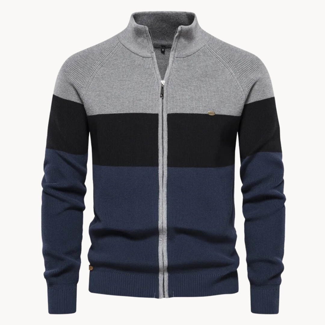 Men's Zip-Up Cardigan | Edy