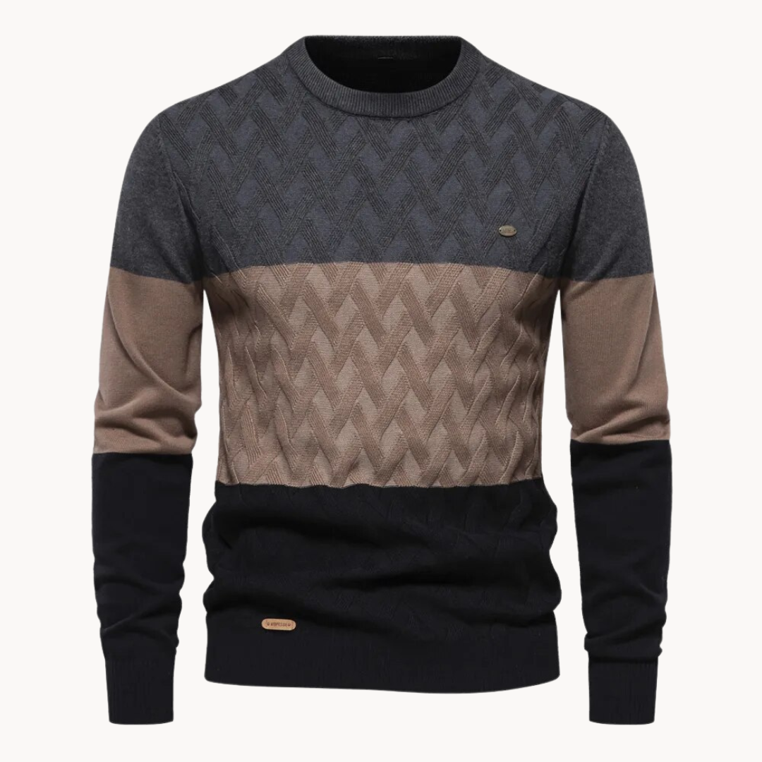 Men's Knit Jumper | Interwoven Essence