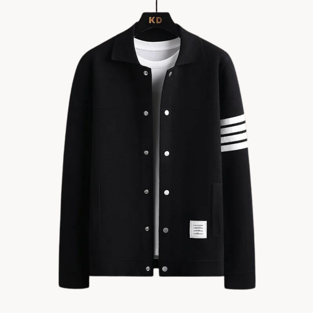 Men's Lapel Cardigan | Sterling