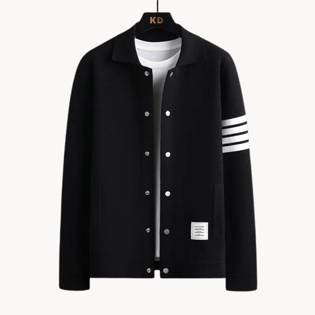 Men's Lapel Cardigan | Sterling