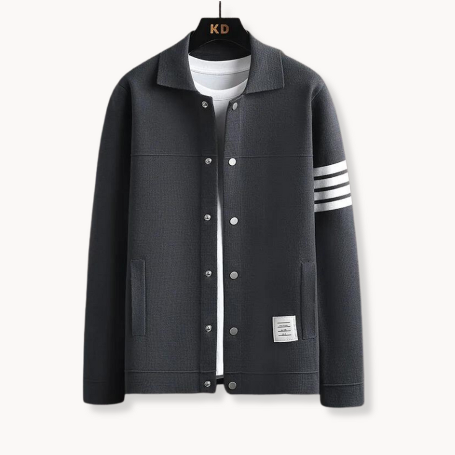 Men's Lapel Cardigan | Sterling