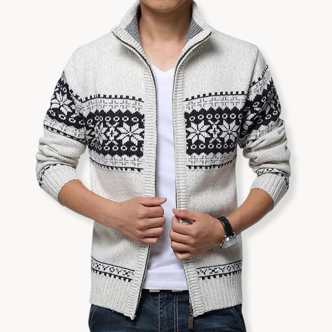 Men's Winter Cardigan | Aspen