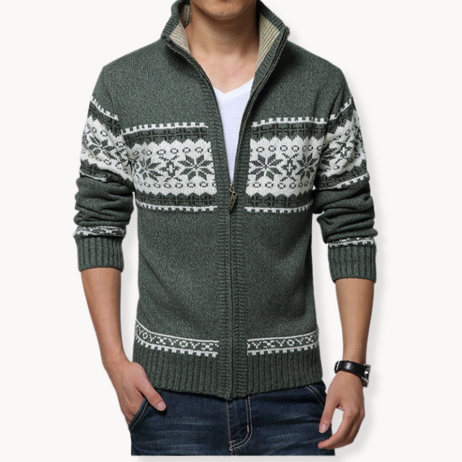 Men's Winter Cardigan | Aspen