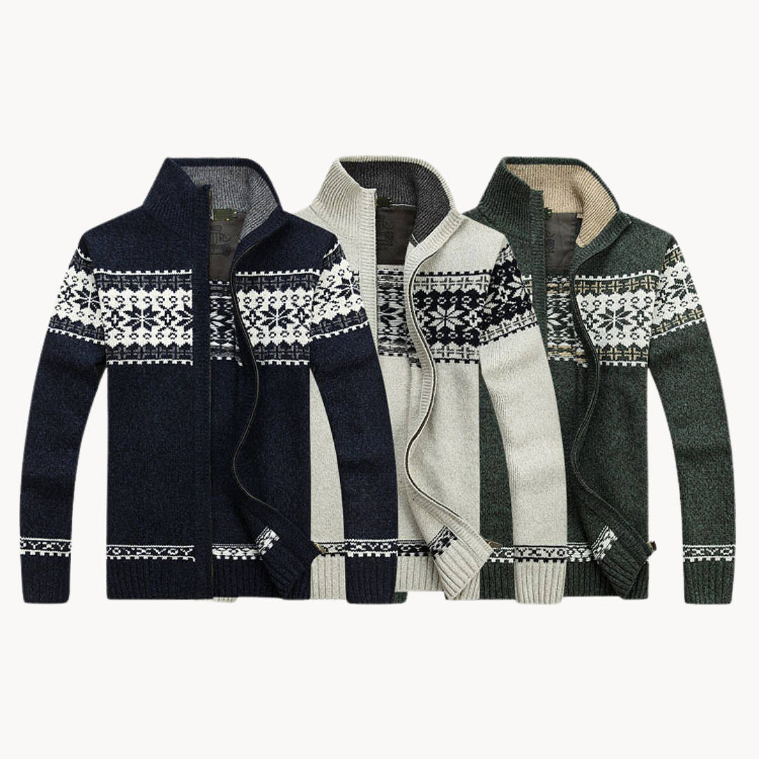 Men's Winter Cardigan | Aspen