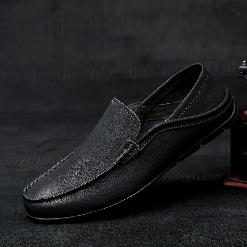 Men's Leather Driving Moccasins – Monza