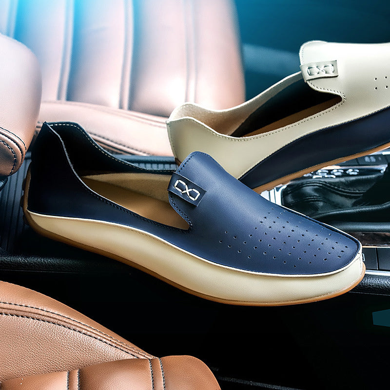 Men's Leather Driving Moccasins – Josh