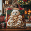 Festive Shih Tzu Tote Bag