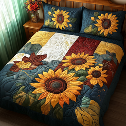 Floral Radiance 3-Piece Bedding Set