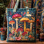 Forest Glow Mushrooms Tote Bag