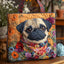 Garden Pug Bliss Tote Bag