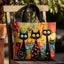 Garden of Paws Tote Bag