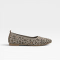 Women's Leopard Print Mesh Ballet Flats