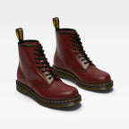 Women's High Lace-Up Leather Combat Boots — view 7
