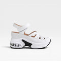 Women's Padded Platform Sandals with Cut-Out Design