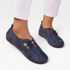 Women's Flat Button Loafers — view 5