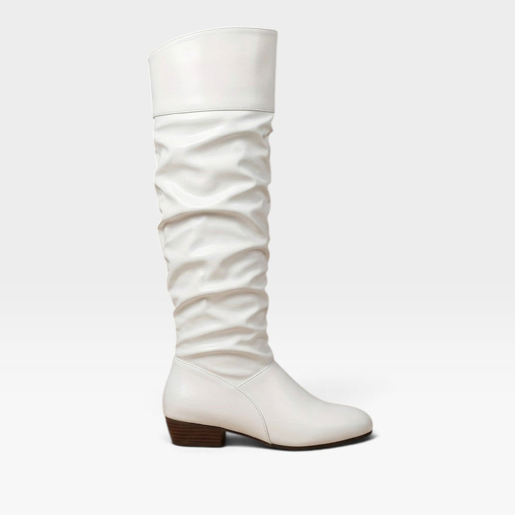 Women's Knee-High Boots with Warm Lining