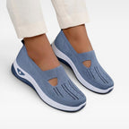 Women's Mesh Slip-On Trainers with Arch Support — view 2