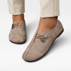Women's Flat Button Loafers — view 3