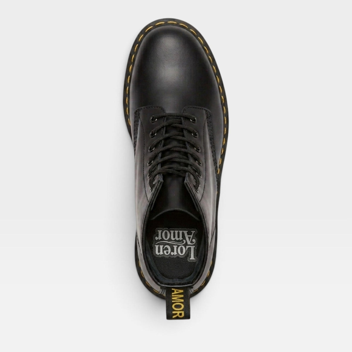 Women's High Lace-Up Leather Combat Boots — view 4
