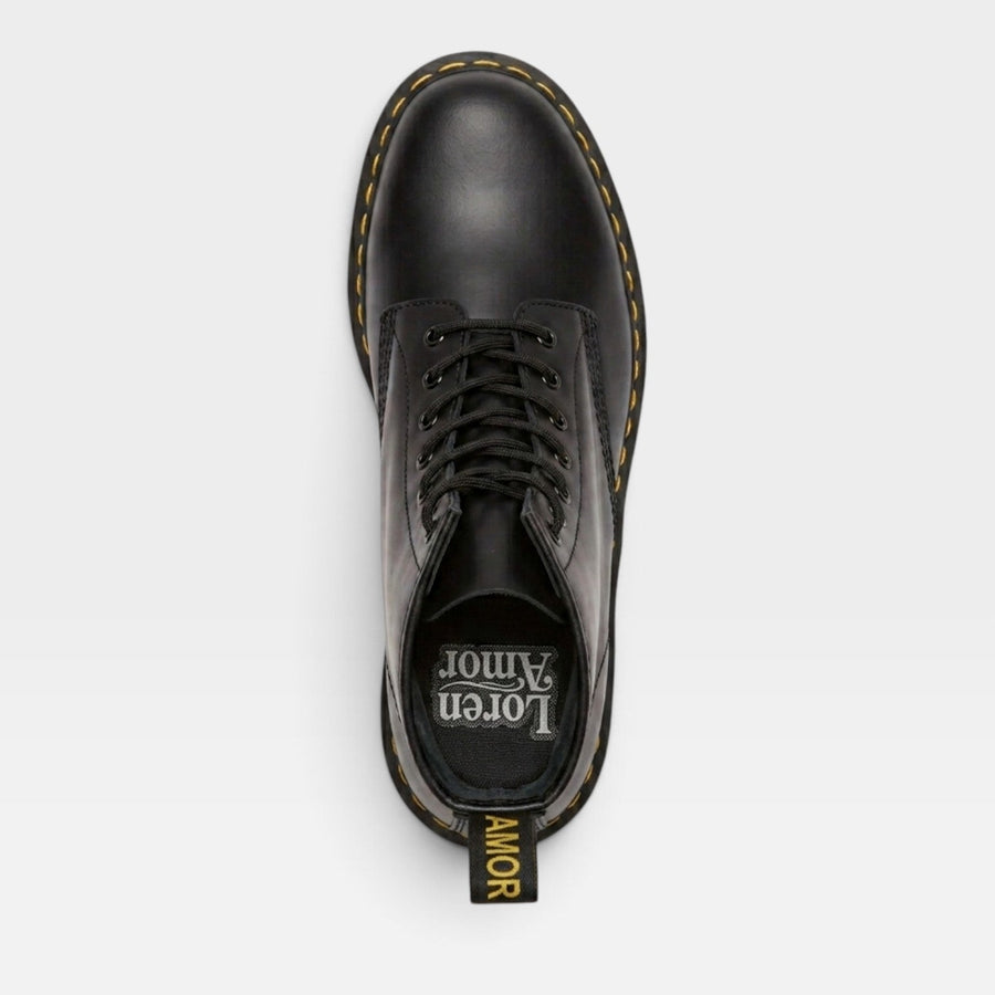 Women's High Lace-Up Leather Combat Boots — view 4