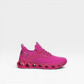 Women's Lace-Up Cushioned Walking Trainers