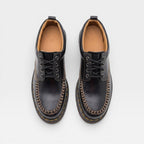 Women's Leather Lace-Up Derby Shoes — view 4