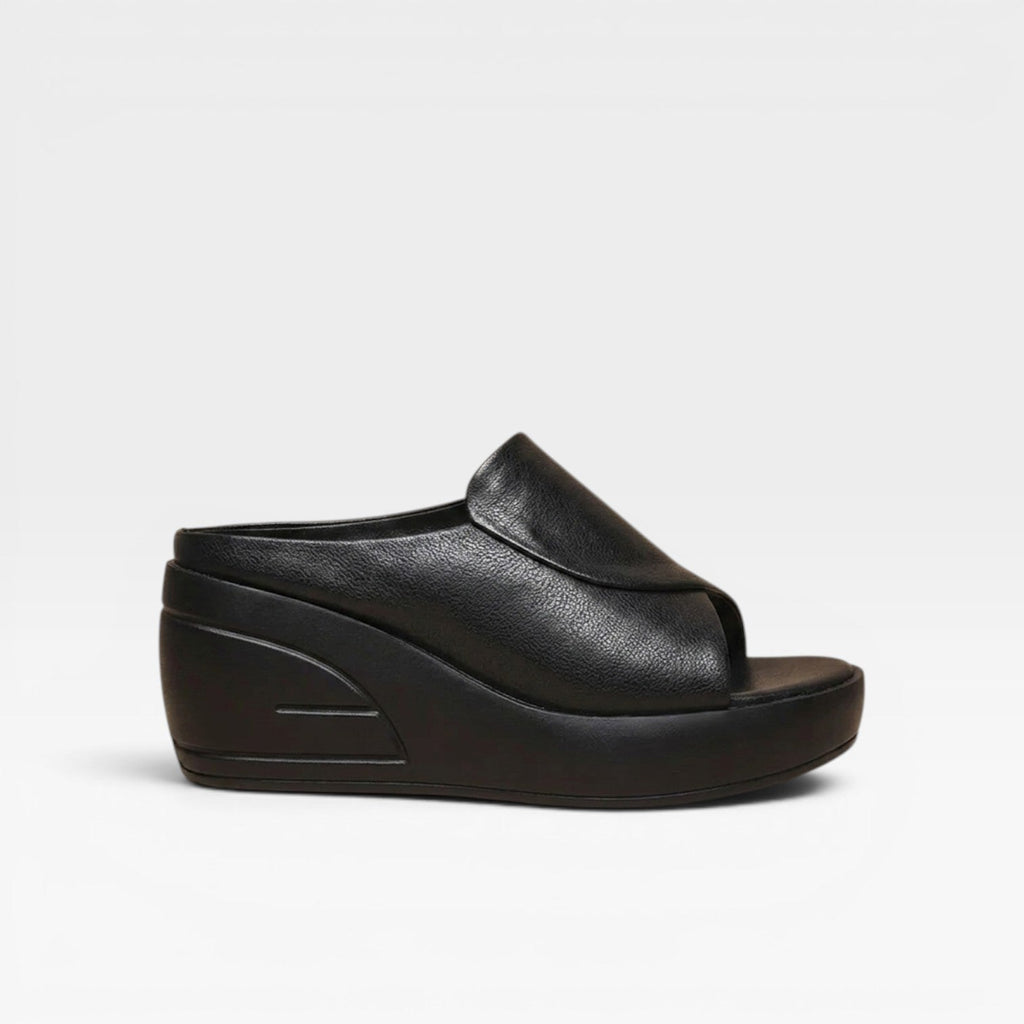 Women's Slip-On Wedge Sandals with Padded Platform