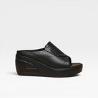 Women's Slip-On Wedge Sandals with Padded Platform