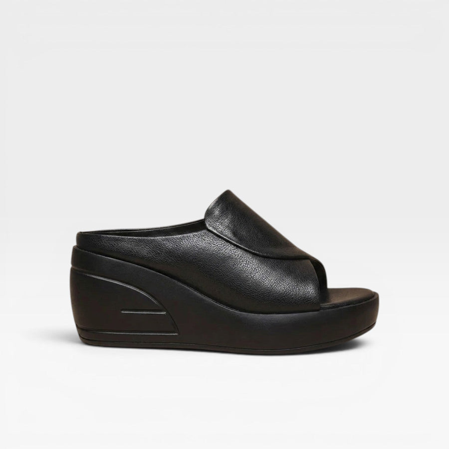 Women's Slip-On Wedge Sandals with Padded Platform