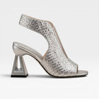 Women's Woven Sculpted Heel Court Shoes