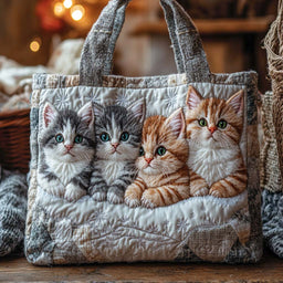 Gentle Whiskers Tote Bag