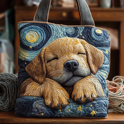Golden Glow Labrador Tote Bag