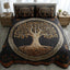 Golden Tree of Life 3-Piece Bedding Set