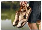 Men's Classic Leather Sandals – Mijas