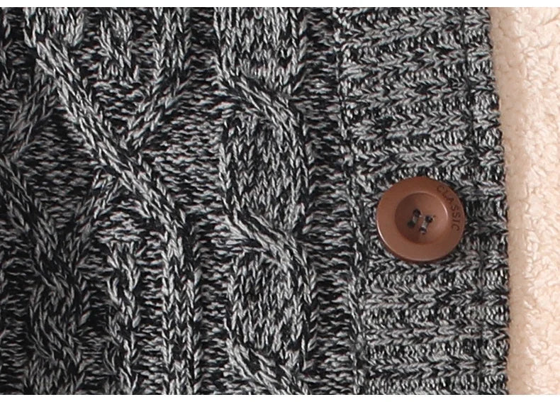 Men's Cable Knit Cardigan | Milo