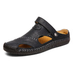 Men's Classic Leather Sandals – Mijas