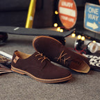 Men's Suede Oxford Shoes – Altea