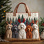 Holiday Antler Parade Tote Bag