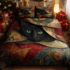 Holly Cat Charm 3-Piece Bedding Set
