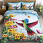 Hummingbird Joy 3-Piece Bedding Set