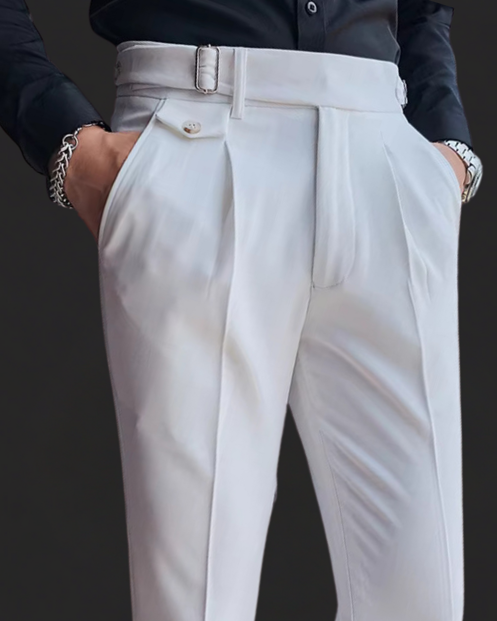 Men's Military-Style Trousers | Marcello